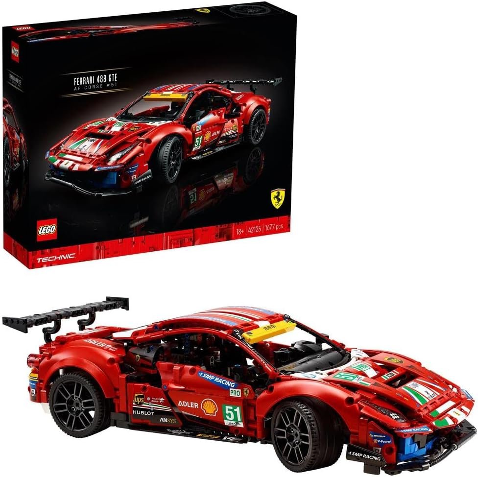 LEGO Technic Ferrari 488 GTE AF Corse (42125)