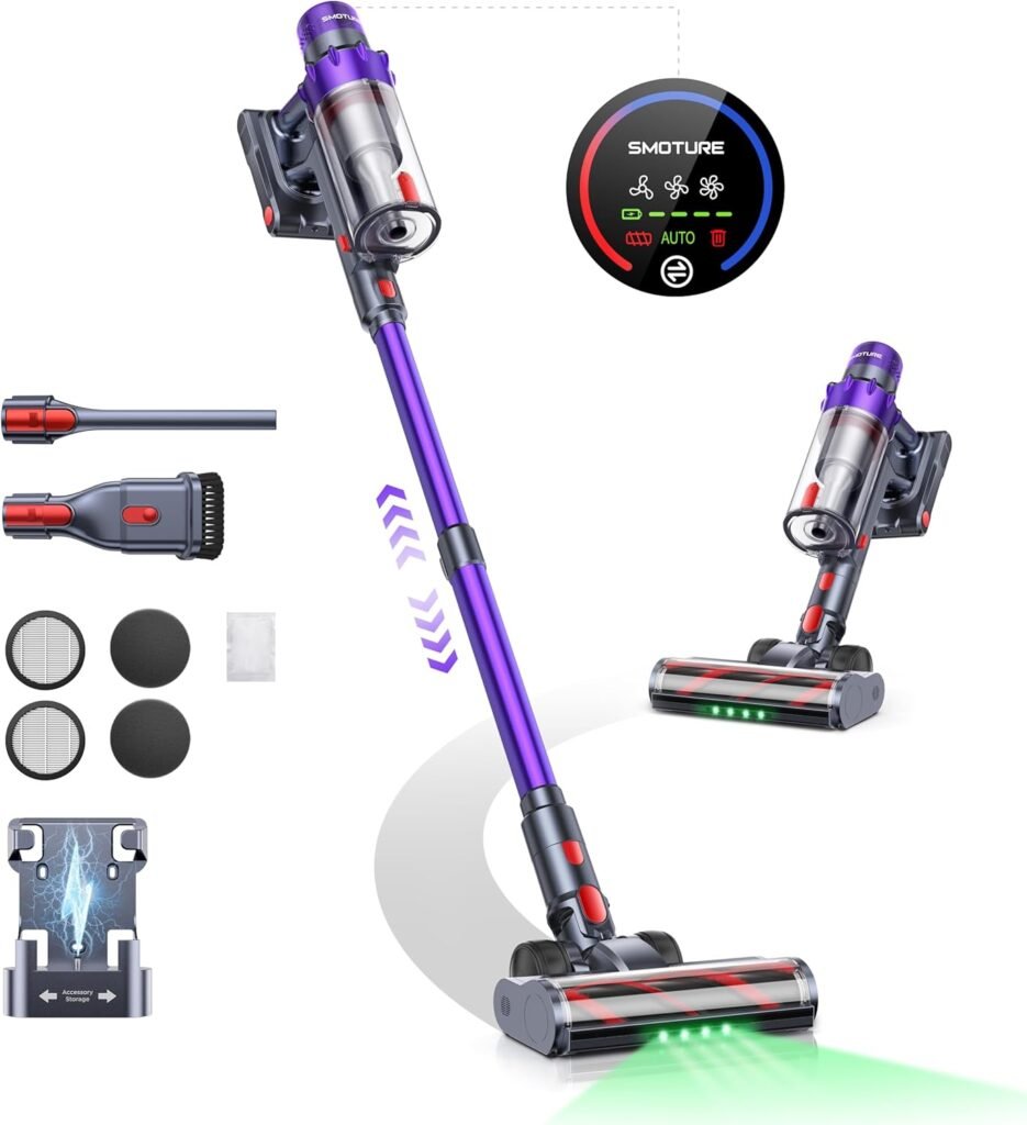 Compra la SMOTURE VAC02 y aspira con potencia e inteligencia
