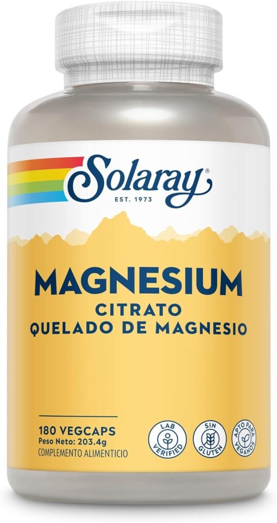 Citrato de Magnesio Solaray