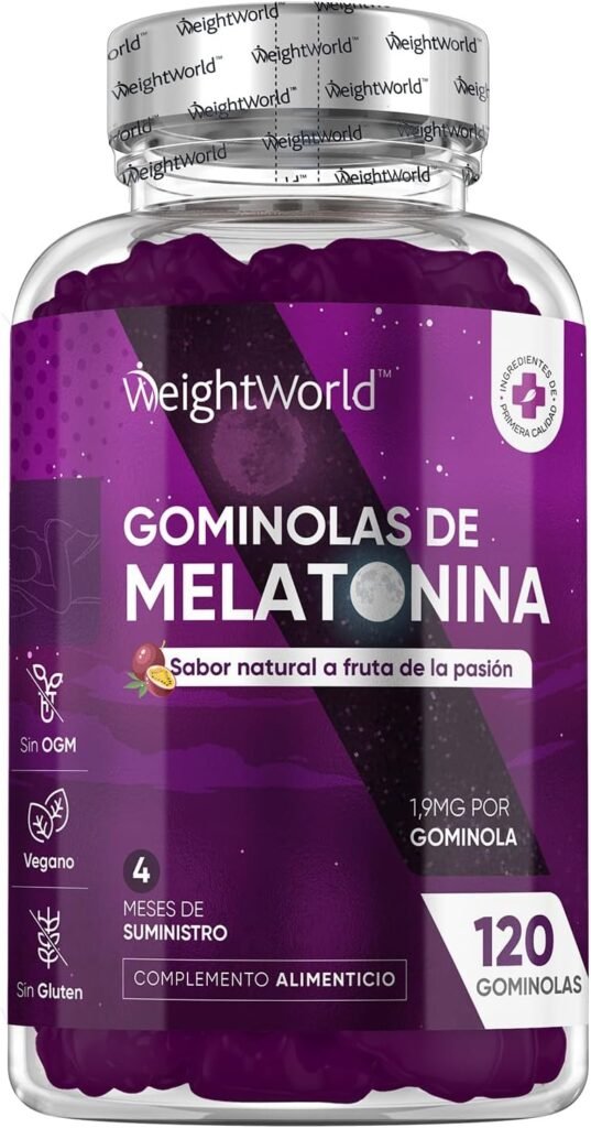 Melatonina Gominolas Sabor Fruta de la Pasión