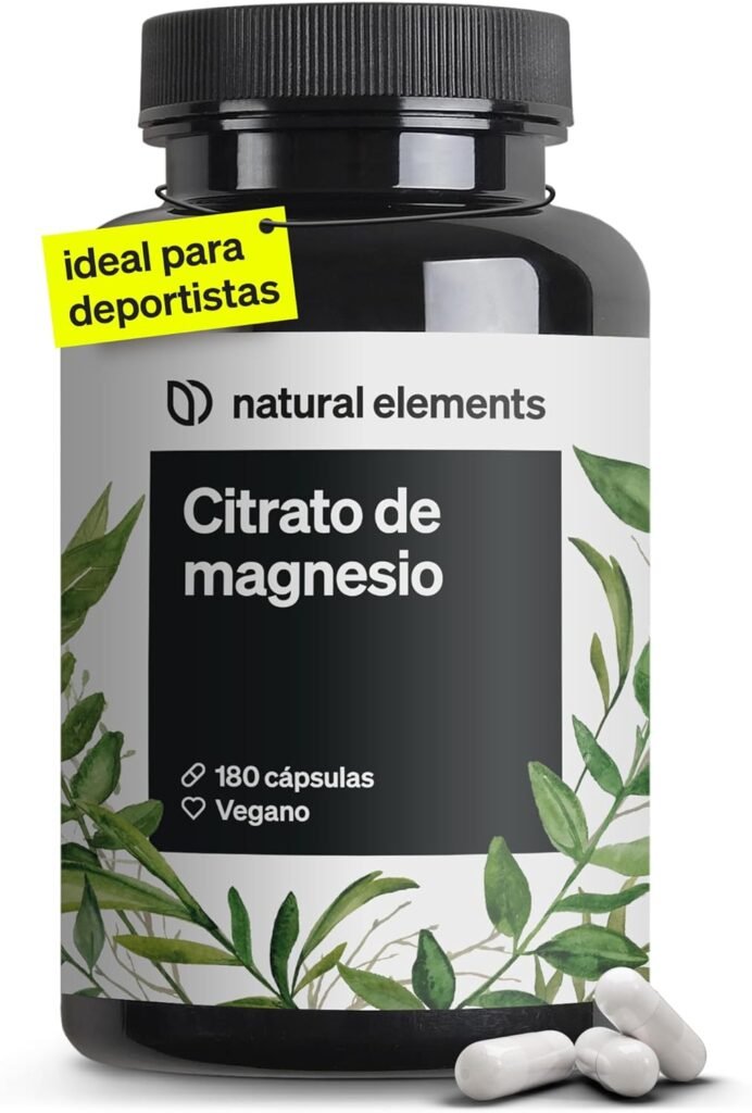 Citrato de Magnesio Natural Elements